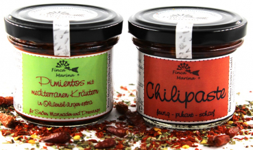 Chiliset mit Chilipaste und Pimientos zum scharfen Preis!